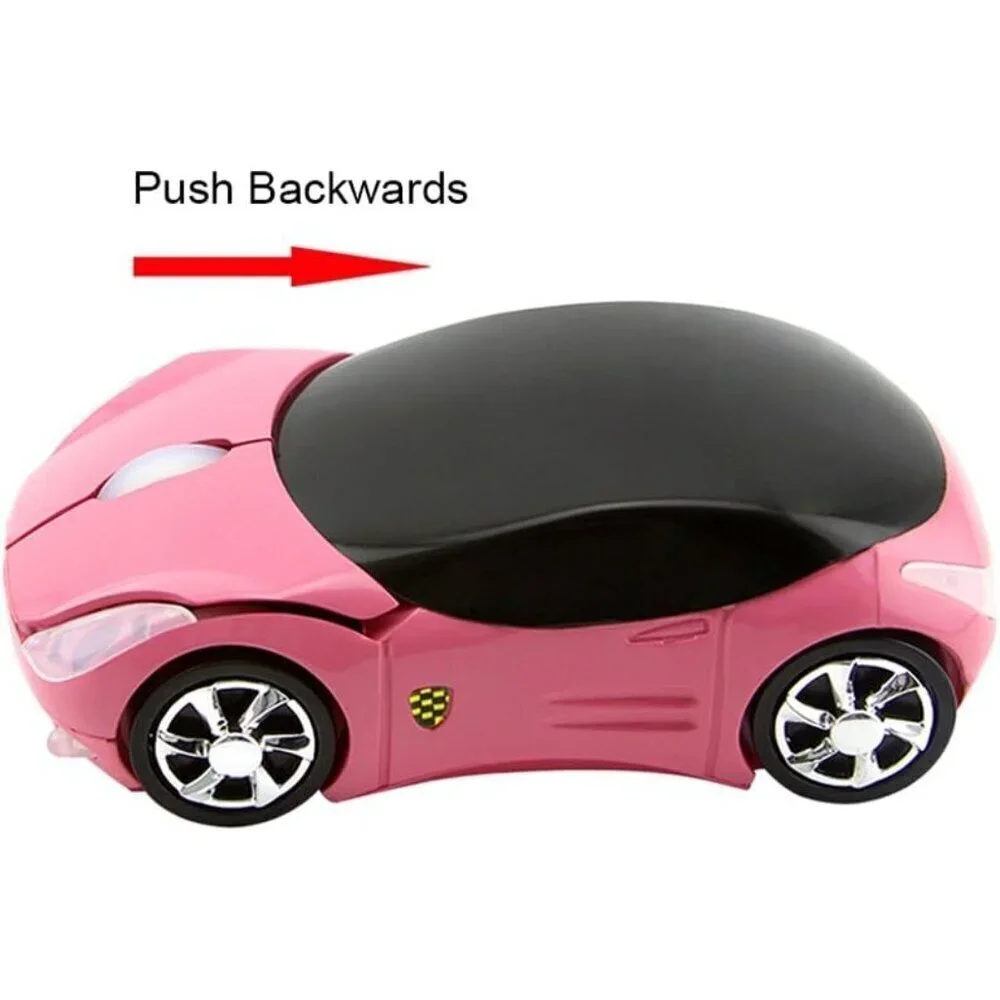 ✨Mouse Wireless 2.4GHz Car Shaped Cool 3D Ergonomic Optical Gaming Mice Laptop